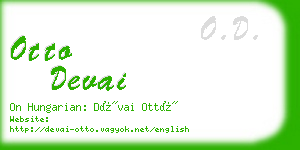 otto devai business card